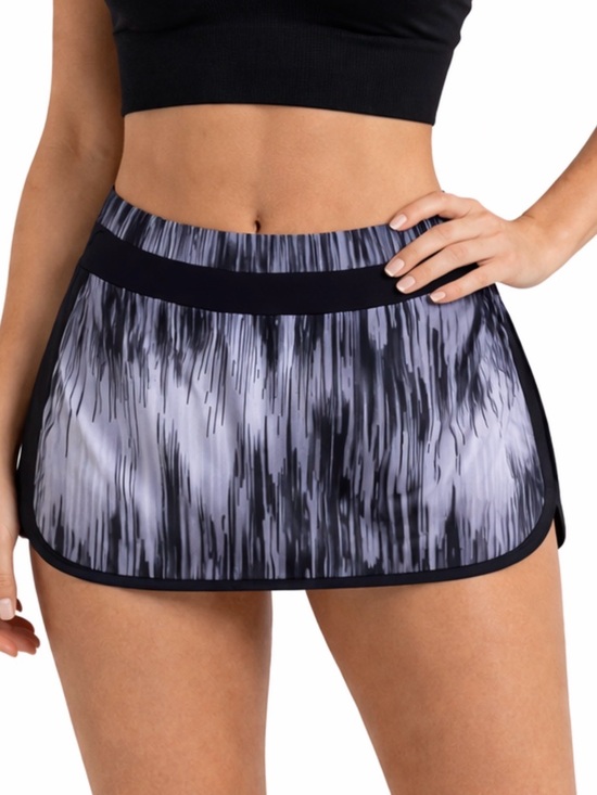 proeza Dresses & Skirts - Proeza Black Gray Golf Tennis Skort Skirt Size S